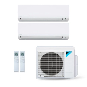 Ar-Condicionado Multi Split Inverter Daikin 18.000 (2x Evap HW 12.000) Quente/Frio 220V