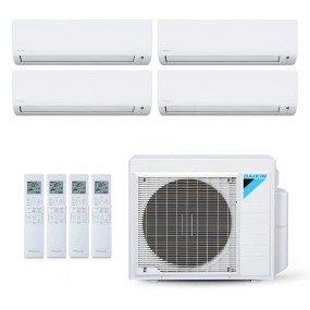 Ar-Condicionado Multi Split Inverter Daikin 28.000 BTUs (4x Evap HW 12.000) Quente/Frio 220V