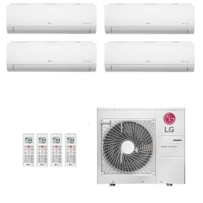 Ar-Condicionado Multi Split Inverter LG 30.000 (4x Evap HW 9.000) Quente/Frio 220V								
