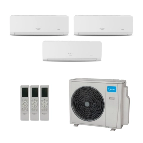 Ar-Condicionado Multi Split Inverter Springer Midea 42.000 (1x Evap HW 9.000 + 1x Evap HW 12.000 + 1x Evap HW 24.000) Quente/Frio 220V