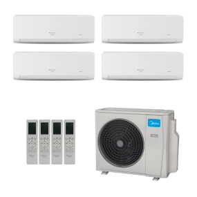 Ar-Condicionado Multi Split Inverter Springer Midea 42.000 (2x Evap HW 9.000 + 1x Evap HW 12.000 + 1x Evap HW 24.000) Quente/Frio 220V