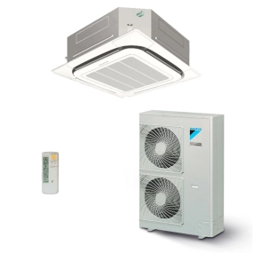 Ar-Condicionado Split Cassete 4 Vias Inverter Daikin SkyAir 41.000 BTUs Quente/Frio 220V Monofásico