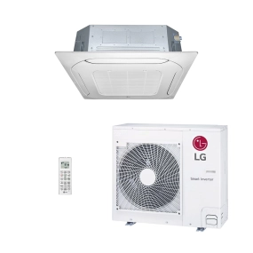 Ar-Condicionado Split Cassete 4 Vias Inverter LG WI-FI Conect 31.000 BTUs Quente/Frio 220V Monofásico