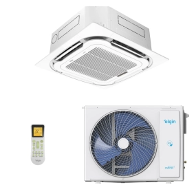 Ar-Condicionado Split Cassete 4 Vias Inverter Plus R-32 Elgin 36.000 BTUs Só Frio 220V Monofásico