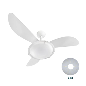 Ventilador de Teto Ventisol Sunny Branco 220V LED